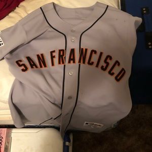 Joe Panik World Series road Jersey size 44